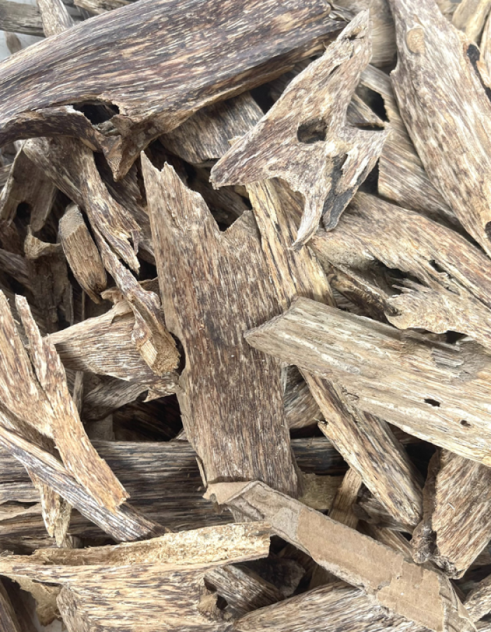Grade AA+ Oud Agarwood Wood Chips – Natural Resin-Rich Aromatic Pieces